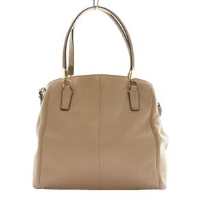 COACH レザーハンドバッグ ピンク 27862 /SS OS