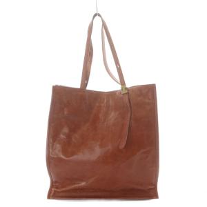 ジュリエッタ M ATHENE トートバッグ レザー 茶色 ブラウン 無地 シンプル 長方形 /RI OS