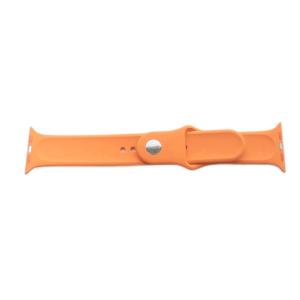 HERMES Apple Watch スポーツバンド ベルト 45mm オレンジ /SR SH OH