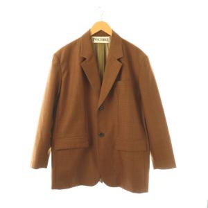 TAILORED JACKET WINDOW CHECK 1 ブラウン