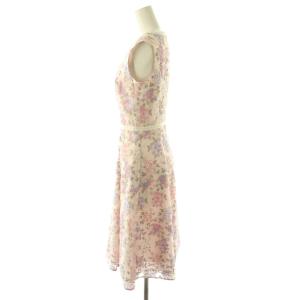TOCCA GYPSY DEEP ROSE ドレス ワンピース ノースリーブ オーガンジー 0 ピンク マルチカラー