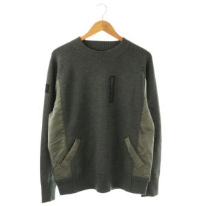 ゴルフ CE MS DOCKING CREWNECK KNIT L グレー