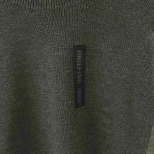 BRIEFING ゴルフ CE MS DOCKING CREWNECK KNIT L グレー