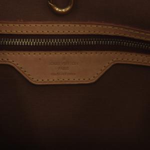 LOUIS VUITTON モノグラム バティニョール・オリゾンタル トートバッグ ブラウン M51154