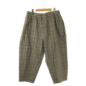 25SS バルーンパンツ グレンチェック L グレー マルチカラー /ES OS
