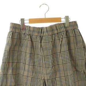 JOURNAL STANDARD LUXE 25SS バルーンパンツ グレンチェック L グレー マルチカラー /ES OS