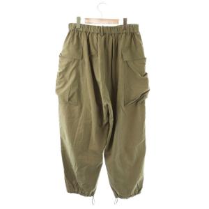 JOURNAL STANDARD LUXE 25AW ミリタリークロス カーゴパンツ F カーキ