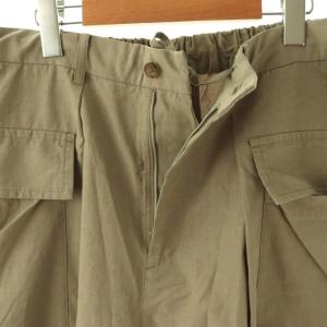 JOURNAL STANDARD LUXE 25AW ミリタリークロス カーゴパンツ F カーキ