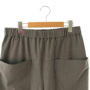 JOURNAL STANDARD LUXE 25AW TRツイル ポケパンツ バルーンパンツ S グレー ブラック /ES OS