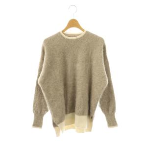 23AW フォックス カシミヤ ニット セーター グレー /DF OS