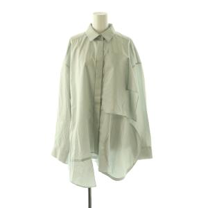 26SS PLATE SHIRT 38 ライトグレー
