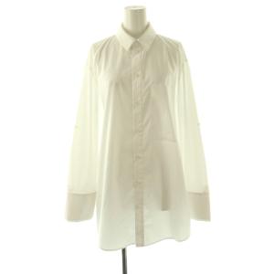 25AW CUFFS-COLOR SHIRT シャツ 長袖 38 ホワイト /ES OS