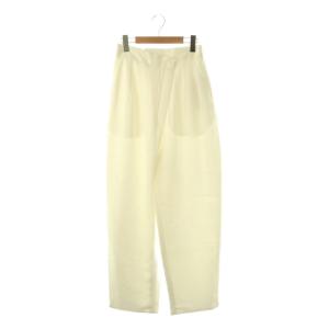 26SS PADDING SLIM COCOON PANT 38 ホワイト