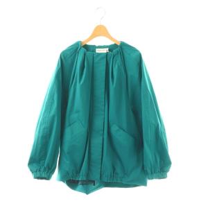 24AW tuck blouson S ピーコックグリーン