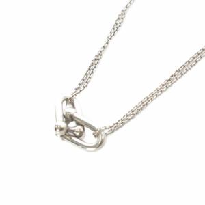 TIFFANY&Co. ハードウェア ダブル リンク ペンダントネックレス SV 925
