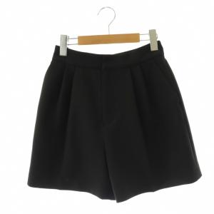 バリエーションショートパンツ ハーフパンツ タック 36 黒 ブラック CWFP234086 /HN SH
