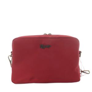 OSHIGOTO SHOULDER BAG ショルダーバッグ ワンショルダー ナイロン レッド /YO6