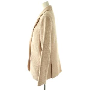 Apuweiser-riche 24SS ツイードシングル釦ジャケット テーラード 1 ライトピンク /CX OS