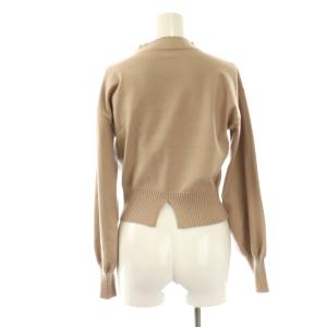 PROPORTION BODY DRESSING プロポーションボディドレッシング セットアップ ニット カットソー フレアスカート S ベージュ /DO OS