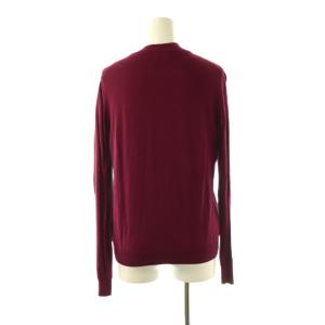 PAUL SMITH シルク混 レイヤード カーディガン アンサンブル ニット M ボルドー /HK OS