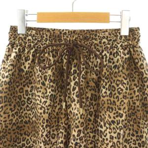 Lisiere L'Appartement 25SS Leopard Print Short Pants レオパード 34 ブラウン