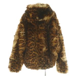 YVES SALOMON LAppartement取扱 24AW LEOPARD HOODIE JACKET