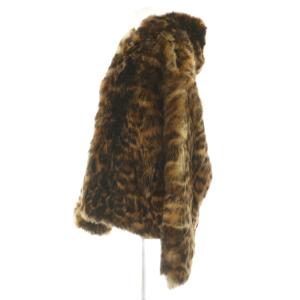 YVES SALOMON LAppartement取扱 24AW LEOPARD HOODIE JACKET