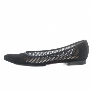 PELLICO MESH PUMPS パンプス フラット 37 ブラック /YO4