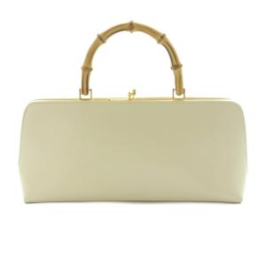 JIL SANDER Goji Bamboo ハンドバッグ アイボリー