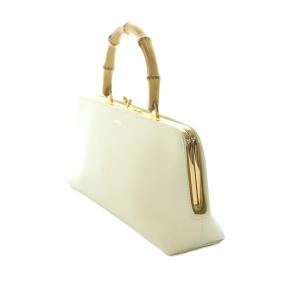 JIL SANDER Goji Bamboo ハンドバッグ アイボリー
