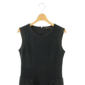 FOXEY クラシカルドールワンピース 38 ネイビー 29886