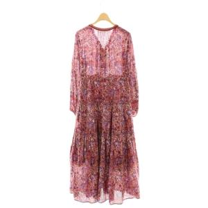 NE QUITTEZ PAS! nanouniverse別注 COTTON ETHNIC PRINT DRESS ワンピース ロング 総柄