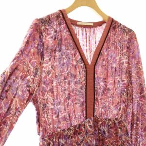 NE QUITTEZ PAS! nanouniverse別注 COTTON ETHNIC PRINT DRESS ワンピース ロング 総柄