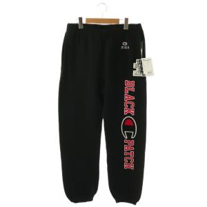 ×Champion REVERSE WEAVE スウェットパンツ イージー L ブラック /HK OS