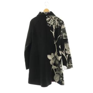 Desigual ステンカラーコート 40 ブラック グレー /ES OS