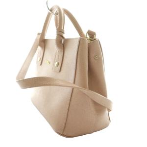 FURLA リンダ LINDA 2WAYバッグ ハンド ショルダー レザー ピンクベージュ /SS OS