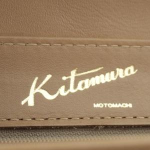 Kitamura ハンドバッグ ワンハンドル ショルダーバッグ 2way レザー ベージュ /YO34