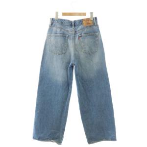 HYSTERIC GLAMOUR WOMAN BANANA ワイドデニムパンツ 25 インディゴ