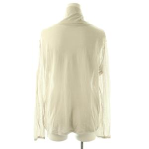 plantation 25AW エジプトコットン カットソー Tシャツ タートルネック 長袖 M ライトグレー /YO OS