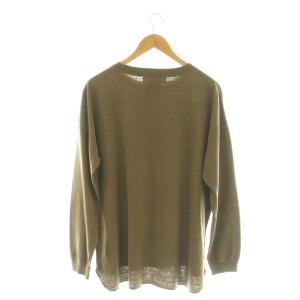 REMI RELIEF 25SS LONGSLEEVE T カットソー Tシャツ ロゴ LAppartement取り扱い F ブラウン