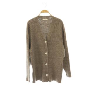 Plage 25SS jazz linen rib ジャズリネンリブカーディガン セットアップ 長袖 Vネック ワイドパンツ
