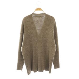Plage 25SS jazz linen rib ジャズリネンリブカーディガン セットアップ 長袖 Vネック ワイドパンツ