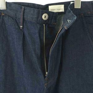 upper hights THE LAZY CINDY BLUE RINSE デニムパンツ ワイド 25 ブルー /HK OS