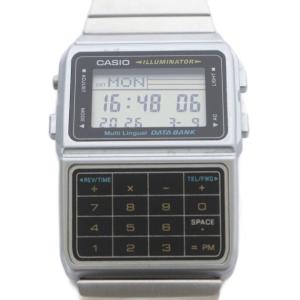 チープカシオデータバンク腕時計 シルバー色 DBC-611 /SR AD