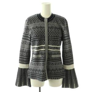 24FW MishimaKaratsu FloralPattern Knitted Cardigan