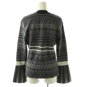 Mame Kurogouchi 24FW MishimaKaratsu FloralPattern Knitted Cardigan