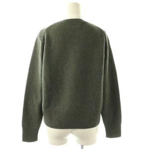 MUVEIL 24AW 柴犬プルオーバー ニット セーター 長袖 36 グレー /HK OS