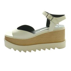 STELLA McCARTNEY エリス ELYSE プラットフォームサンダル 37 白 ホワイト /SS OS