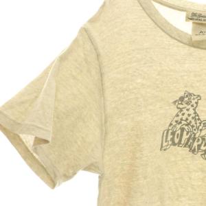 REMI RELIEF カオス別注 リサイクルTシャツ カットソー M グレージュ /CX OS