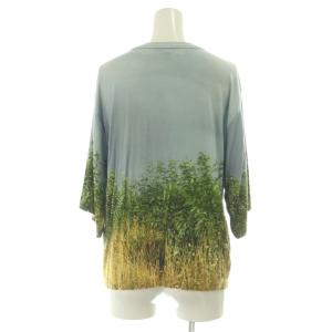 agnes b. 25SS Les champs a Hoedic フォトプリント セットアップ 五分袖Tシャツ ミニスカート